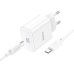 Зарядний пристрій з кабелем Type-C/Type-C 1 м HOCO C76A Pro Majestic 30 W 12 V 2.5 A білий Зарядний пристрій з кабелем Type-C/Type-C 1 м HOCO C76A Pro Majestic 30 W 12 V 2.5 A білий