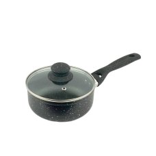 Сотейник гранітне антипригарне покриття Empire Стон EM-5510 з кришкою діаметр 18 см