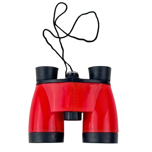 Дитячий іграшковий бінокль C446 пластик 13.5 см червоний
