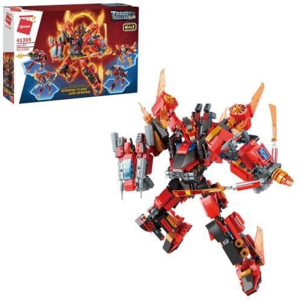 Конструктор Qman "Трансформер", 4в1, 41305 new