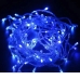 / Світлодіодна гірлянда-нитка прозорий дріт 100 LED Magic Lights 7 м 8 режимів синій / Світлодіодна гірлянда-нитка прозорий дріт 100 LED Magic Lights 7 м 8 режимів синій
