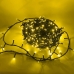 Світлодіодна гірлянда-нитка чорний дріт 500 LED Euro Led кулька маленька 25 м 8 режимів теплий білий