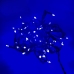 / Світлодіодна гірлянда-нитка чорний дріт 100 LED Euro Led 7 м 8 режимів синій / Світлодіодна гірлянда-нитка чорний дріт 100 LED Euro Led 7 м 8 режимів синій
