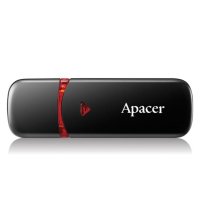 Флеш пам'ять USB 64 GВ Apacer AH333 USB 2.0 чорний