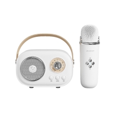 Колонка портативна з мікрофоном Bluetooth білий