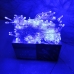 / Світлодіодна гірлянда-нитка прозорий дріт 300 LED Magic Lights 13 м 8 режимів синій