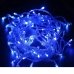 / Світлодіодна гірлянда-нитка прозорий дріт 100 LED Magic Lights 7 м 8 режимів синій