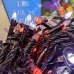 / Світлодіодна гірлянда-нитка чорний дріт 200 LED Euro Led 9 м 8 режимів мульти