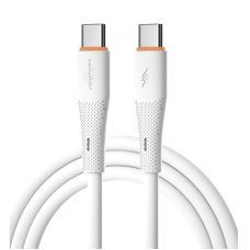 Кабель WUW-X225 Type-C to Type-C PD 65W white new