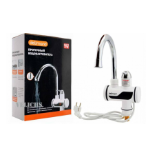 Проточный водонагреватель бойлер кран Delimano RX-002 нижнее подключение для кухни Делимано new