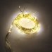 / Світлодіодна гірлянда-завіса прозорий дріт 3 м х 2.5 м Euro Led 425 LED 8 режимів теплий білий