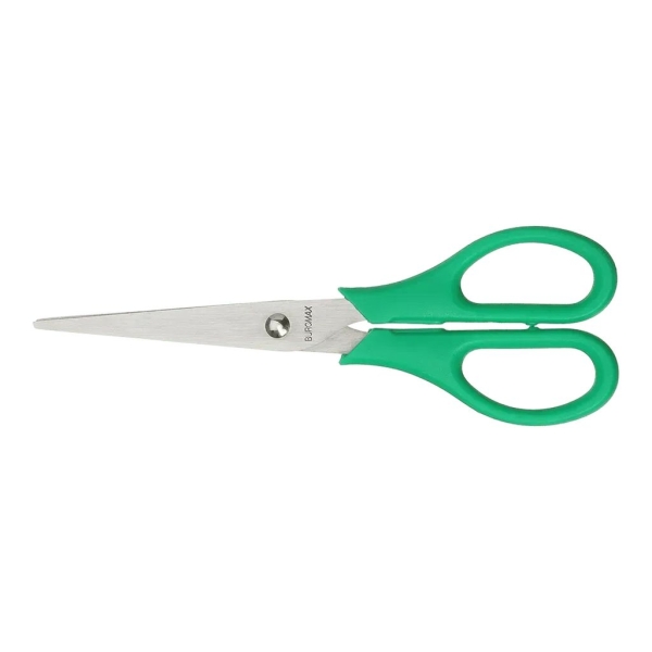 Ножиці офісні 16.5 см BUROMAX BM4507-04 зелений