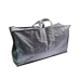 / Сумка-баул №9 унісекс, тканинна, картата, сірий