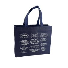 Сумка-шопер унісекс Premium 31 х 32 х 8 см текстиль синій