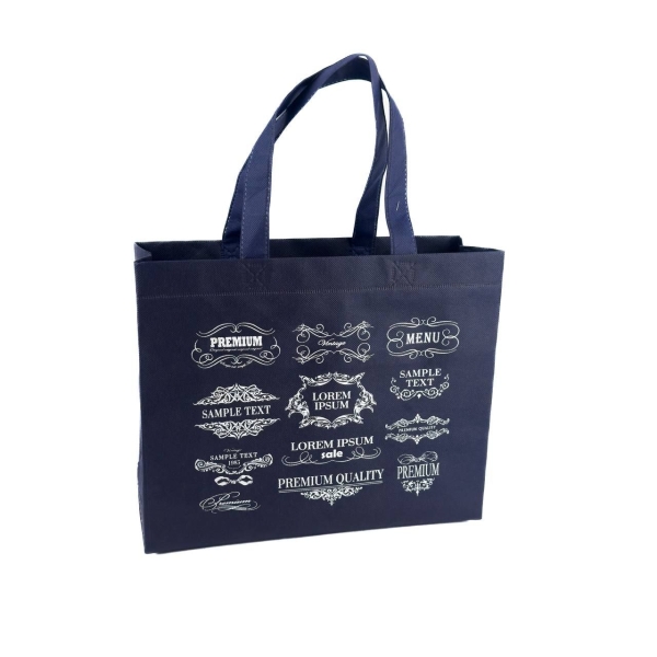 Сумка-шопер унісекс Premium 31 х 32 х 8 см текстиль синій