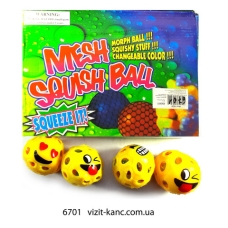 Іграшка антистрес TK Union Group Смайлик з кульками орбіз