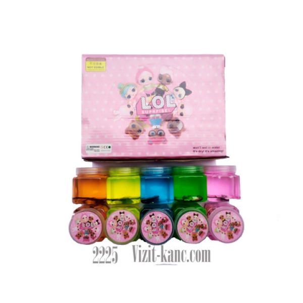Іграшка слайм з фігуркою ляльки Лол