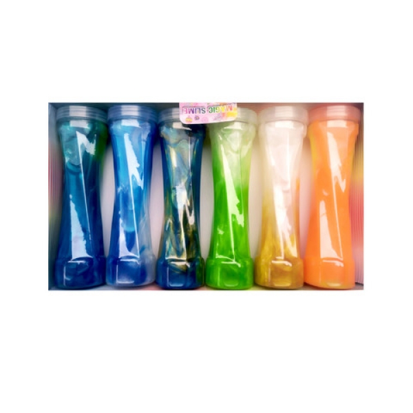 Іграшка слайм великий з блискітками перламутовий