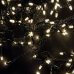 Світлодіодна гірлянда-бахрома чорний дріт 240 LED Euro Led конус 5 м 8 режимів теплий білий