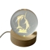 Нічник LED Дельфіни USB 6 х 8 см коричневий