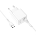 Зарядний пристрій з кабелем USB/Type-C 1 м HOCO C98A Proton 18 W 9 V 2 A білий Зарядний пристрій з кабелем USB/Type-C 1 м HOCO C98A Proton 18 W 9 V 2 A білий