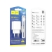 Зарядний пристрій з кабелем USB/Type-C 1 м HOCO C98A Proton 18 W 9 V 2 A білий Зарядний пристрій з кабелем USB/Type-C 1 м HOCO C98A Proton 18 W 9 V 2 A білий