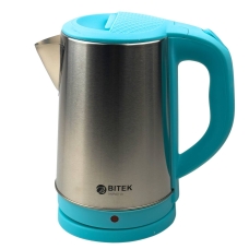 Електрочайник BITEK BT-7883 нержавіюча сталь 2.3 л блакитний