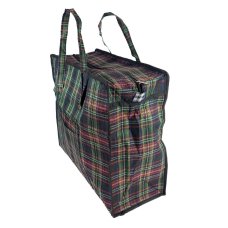 / Сумка-баул №1 унісекс, тканинна, клітинка