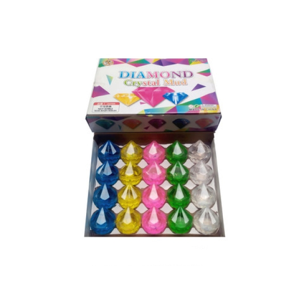 Іграшка слайм з блисткітками кристальний