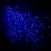 Світлодіодна гірлянда-бахрома чорний дріт 320 LED Euro Led конус 7 м 8 режимів синій Світлодіодна гірлянда-бахрома чорний дріт 320 LED Euro Led конус 7 м 8 режимів синій