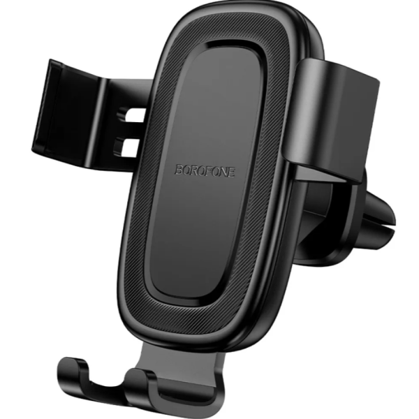 Тримач для гаджетів на дефлектор Borofone BH129 Follower пластик чорний
