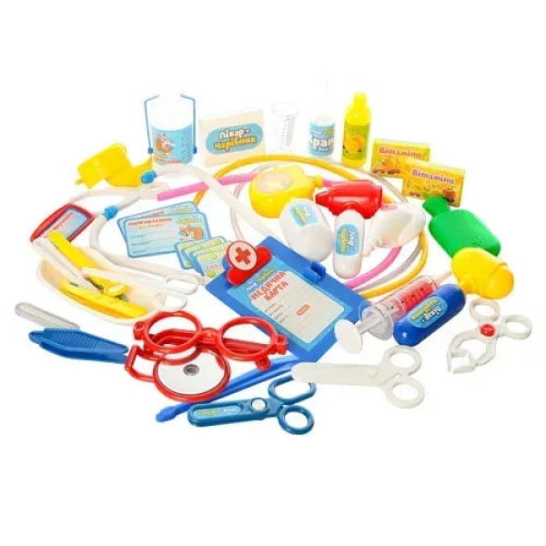 Дитячий ігровий набір 37в1 Лікар-чарівник M0461U/R у валізці