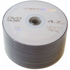 / Компакт-диск DVD+R Esperanza 4.7Gb, 16x, 50шт