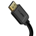 Кабель HDMI/HDMI 2 м Baseus Adapter Cable чорний