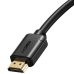 Кабель HDMI/HDMI 2 м Baseus Adapter Cable чорний