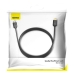 Кабель HDMI/HDMI 2 м Baseus Adapter Cable чорний