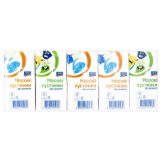 Носові хустинки ARO 10шт неароматизовані