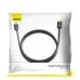 Кабель HDMI/HDMI 2 м Baseus Adapter Cable чорний Кабель HDMI/HDMI 2 м Baseus Adapter Cable чорний