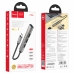 USB-хаб зовнішній 4 порти HOCO HB26 Type-C 0.13 м сріблястий