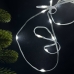 Світлодіодна гірлянда-стрічка прозорий дріт 400 LED Magic Lights крапля 50 м 8 режимів білий