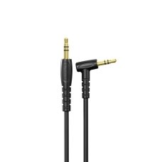 Перехідник 3.5 мм AUX F/3.5 мм AUX М 1 м XO NB-R272 Elbow чорний
