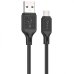 / Кабель HOCO X90 Cool silicone charging data cable for Micro Black new