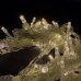 Світлодіодна гірлянда-завіса прозорий дріт 240 LED Euro Led ліхтарики 3 х 2 м 8 режимів теплий білий