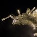 Світлодіодна гірлянда-завіса прозорий дріт 240 LED Euro Led ліхтарики 3 х 2 м 8 режимів теплий білий