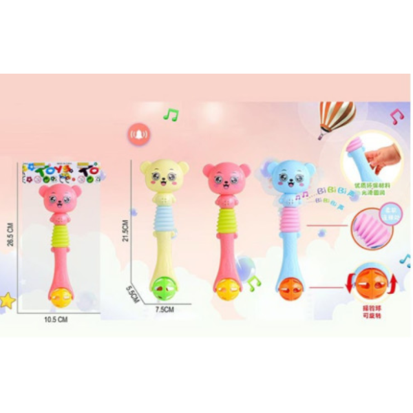 Брязкальце 650A-15 пищалка ведмедик new