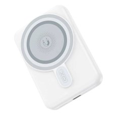Універсальна мобільна батарея 10000 mAh XO PR264 Magnetic 20 W повербанк білий