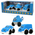 Іграшковий набір машинок 3в1 Транспорт Міні Technok Toys 5804 пластик 10 см блакитний
