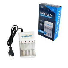 Зарядний пристрій 4хААА/АА Rablex RB-415 білий