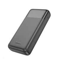 Універсальна мобільна батарея 20000 mAh Hoco J121A Fast 22.5 W повербанк з дисплеєм чорний