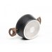 Каструля мармурове покриття Hölmer CR-1325-FAMWL Natural з кришкою 2.5 л чорний